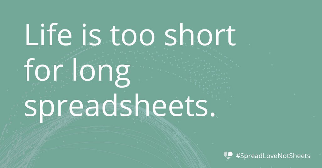 blog excel life is too short fixing spreadsheets